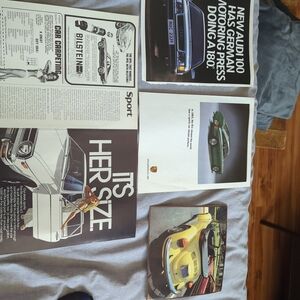 Vintage Car Advertisement Collection